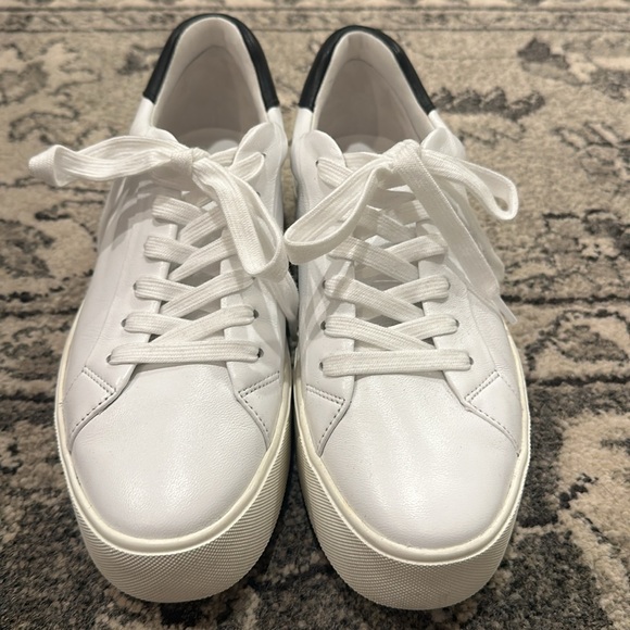 Vince Benfield Leather Platform Sneaker US 7 - Picture 3 of 9